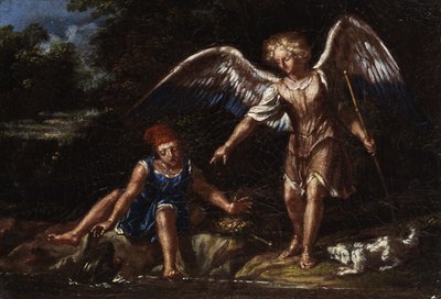 توبياس والملاك بواسطة فرانشيسكو كوزا